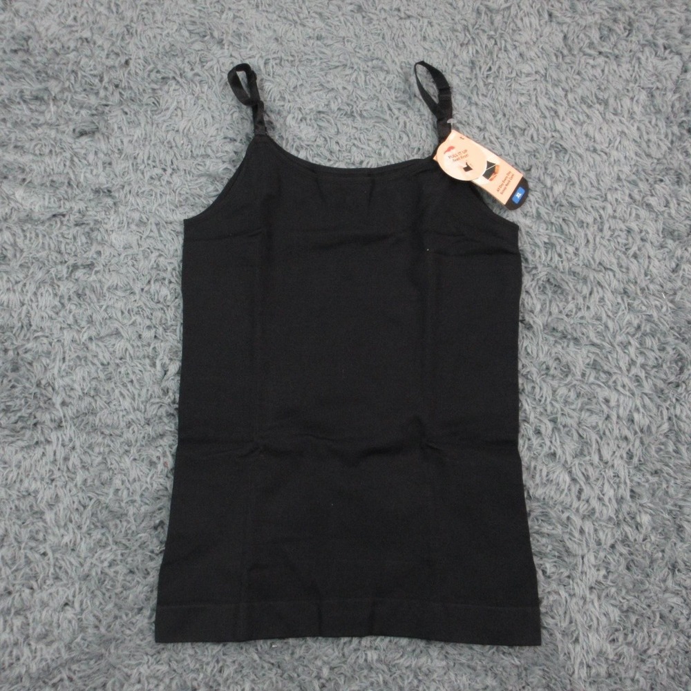 Shapermint Essentials All Day Every Day Cami Womens XL Black Shapewear NWT
